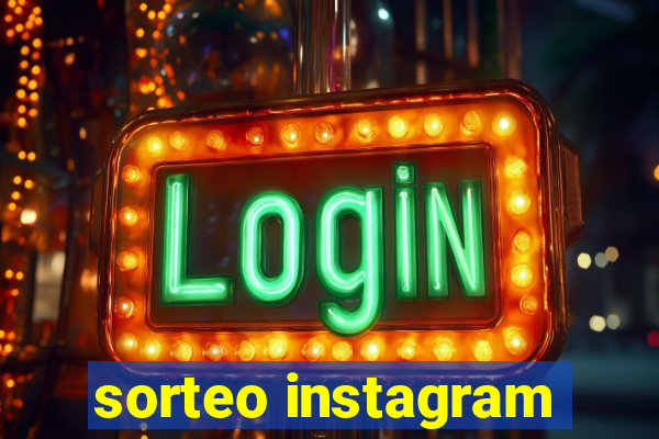 sorteo instagram